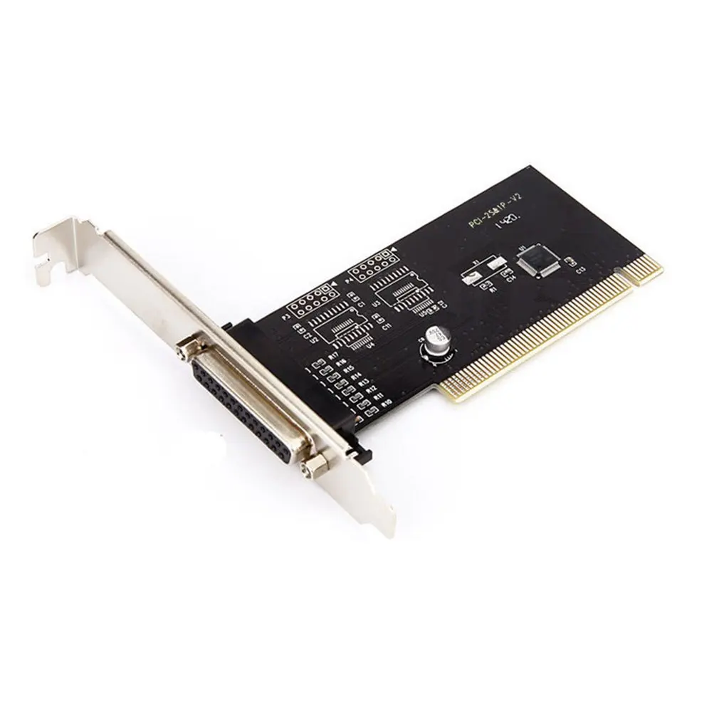 PCI Lpt 1 порт I/O 25pin параллельная LPT карта расширения адаптер к параллельному DB25