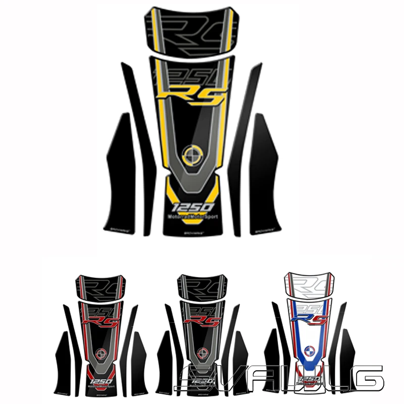 3D-наклейки на крышку топливного бака мотоцикла защитные наклейки для BMW R1250RS R 1250 RS