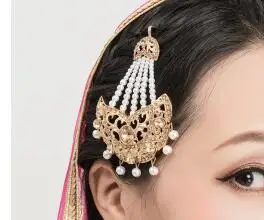 headwear Индийские пакистанские аксессуары для танцев, женские серьги для танцев, головной убор - Цвет: headwear