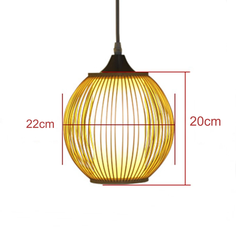 E27 moden chandelier Staircase Loft Villa creative American Bamboo Cage attic pick high living room restaurant decoration lamps | Освещение