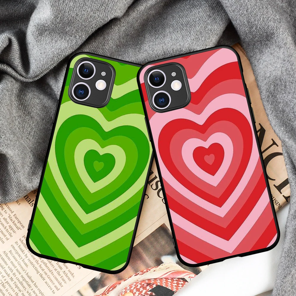 

Latte Love Coffee Heart flame for iPhone 12 Pro Max 5 6 6S 7 8 SE 2020 Plus X XS XR 11 Pro Max Phone case cover soft silicone