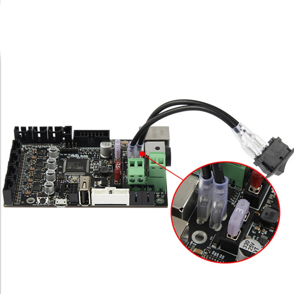 Запасная материнская плата для принтера Prusa Mini Buddy прошивка драйвер TMC2209 с экраном