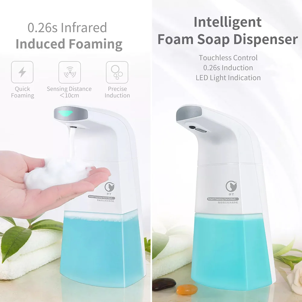 Durable Home Smart Health Care Free Stand Kitchen Practical Low Noise Foaming Bathroom Automatic Sensor Soap Dispenser Electric