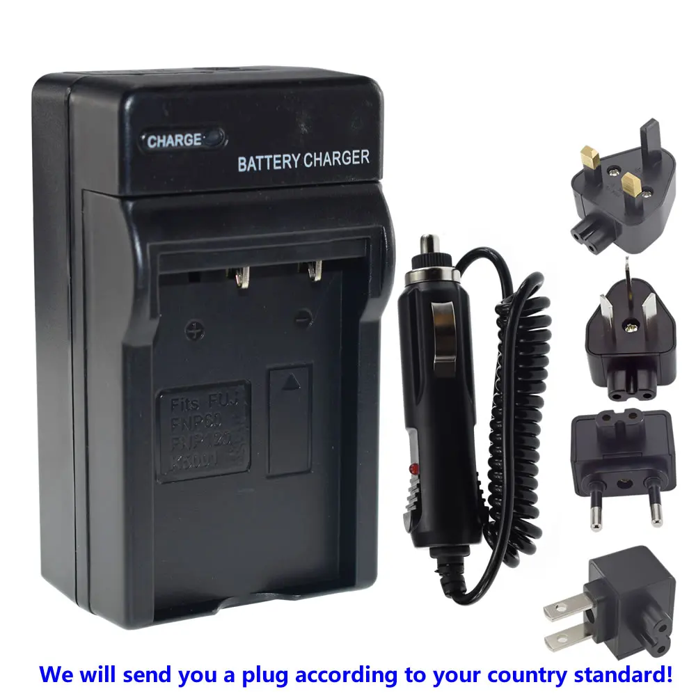 2X Battery + Charger for Fujifilm NP-60 FNP60 HP Photosmart R607 707 837 967 | Электроника