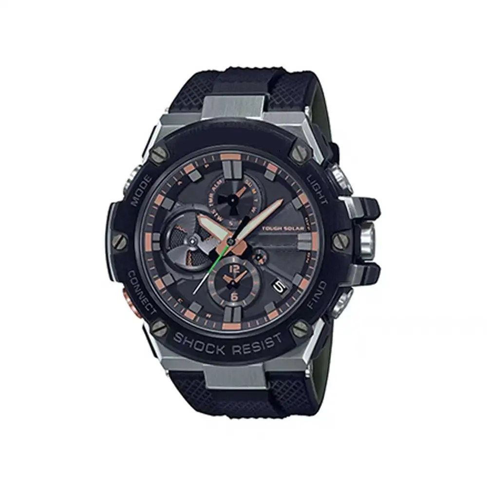 

2021 new sports fashion men's watch GST-B100 stainless steel material quality men's watch and star the same style of watch