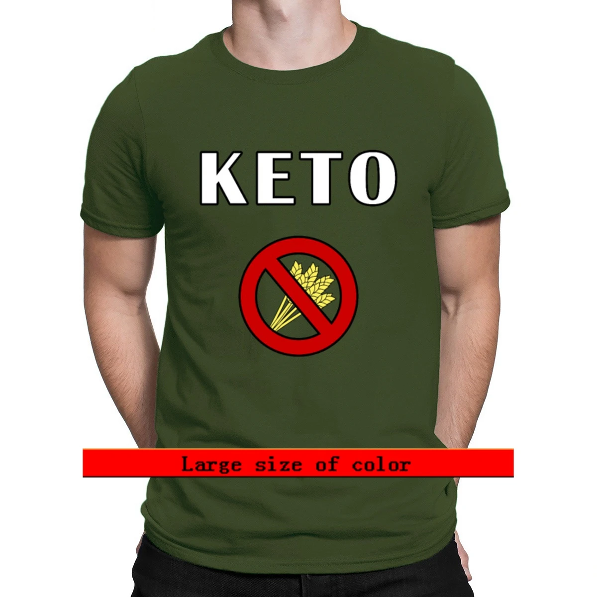 

Keto 2021 T Shirt S-3xl Solid Color Spring Kawaii Tee Shirt Sunlight Funny Printed Shirt