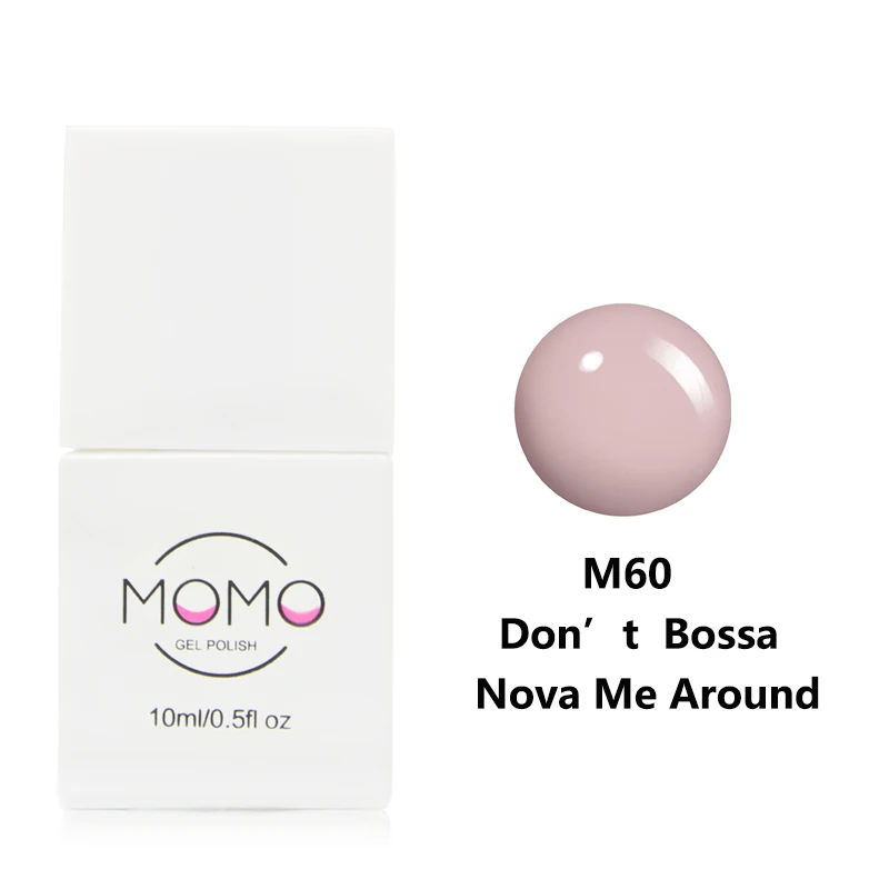 M60 UV Gel MOMO 10 мл УФ-гель для ногтей Гибридный Гель-лак для ногтей пузырьковый Гель-лак для ванны Гель-лак белый Гель-лак Смола Гель-лак для дизайна ногтей - Цвет: M60 UV Gel