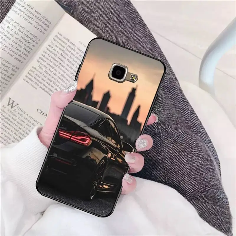 

Sports Cars Male Men Cover Black TPU Phone Case For Samsung A 9 10 20 30 40 M20 S 30 31 J5(2015) J5prime 6 7 Plus