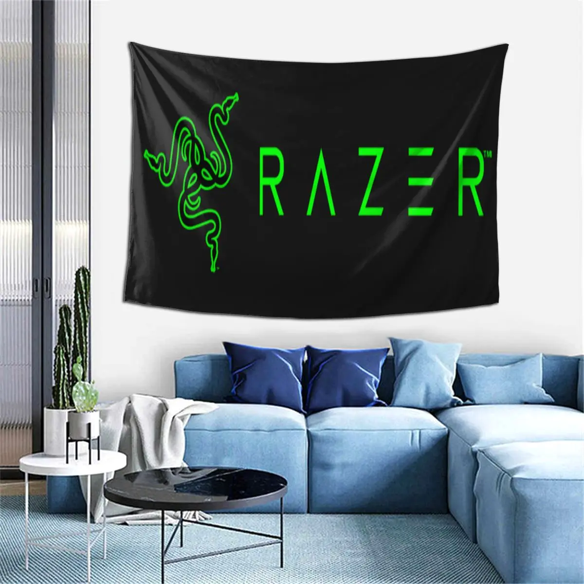 

Игровая команда Razer 2044, гобелен, домашний декор, украшение для комнаты, индийский гобелен с морской тематикой ковер для спальни