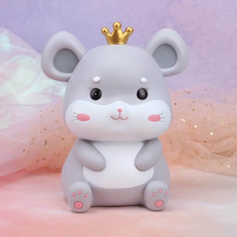 Корона мышь копилка Милая мультяшная творческая крафтовый Подарок Украшение