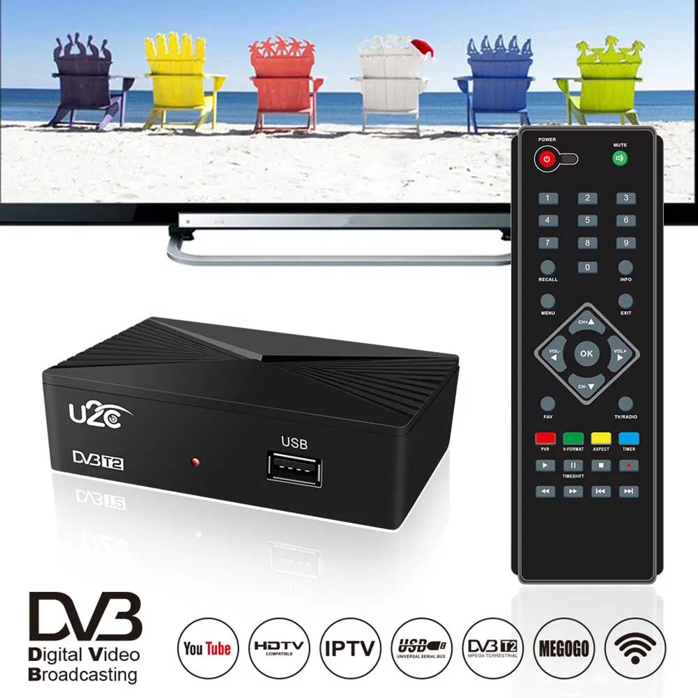 DVB C наземный сигнал двухъядерный wifi HD tv PVR функция 1080P приемник USB порт Умный