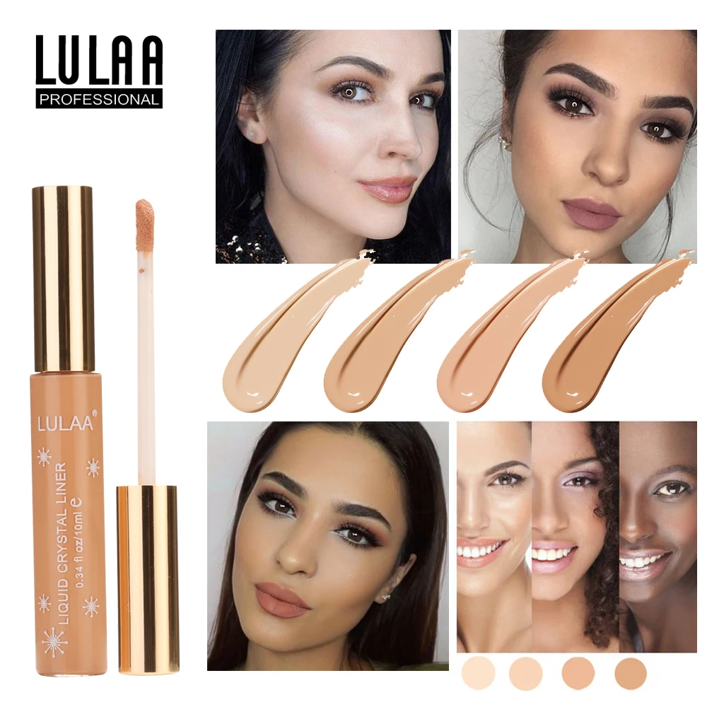 Lulaa лица консилер контроль масла жидкий макияж Темный акне крем-основа косметика