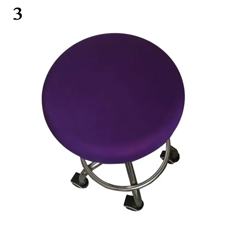 Чехол для барного стула Круглый эластичный чехол кресла спандекс с цветочным