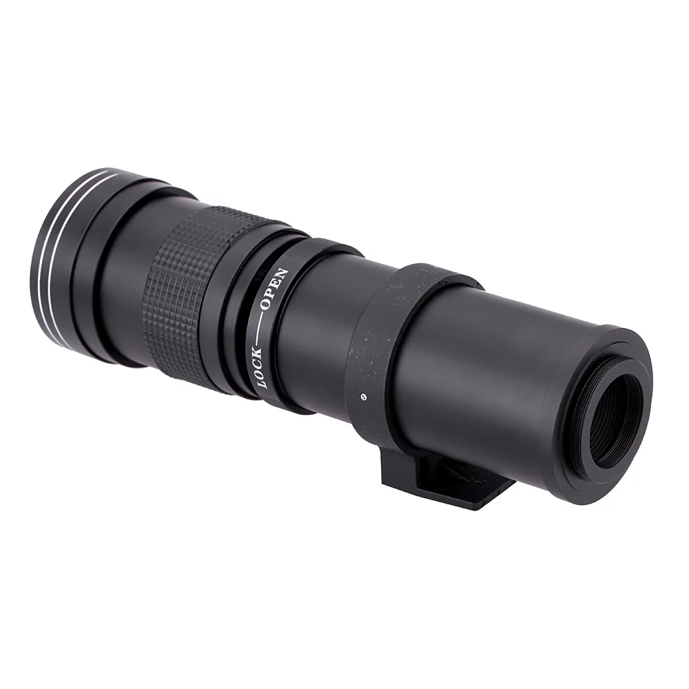 420-800 мм F/8 3-16 Руководство Супер телефото зум-объектив + 2X телеобъектив для Canon Nikon