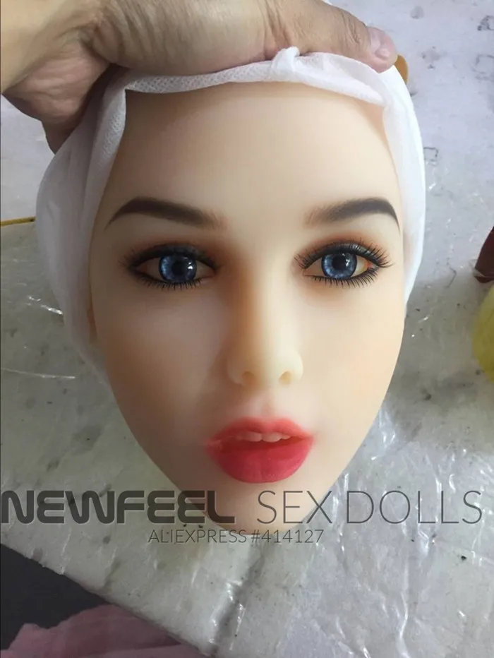 185 # голова для полноразмерной твердой секс-куклы. Оральная взрослая кукла может