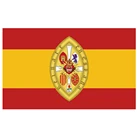 Флаг Испании предложен для печати испанского Священного Сердца Иисуса La Gran Promesa 3x5 футов 90x150 см 100D полиэстер