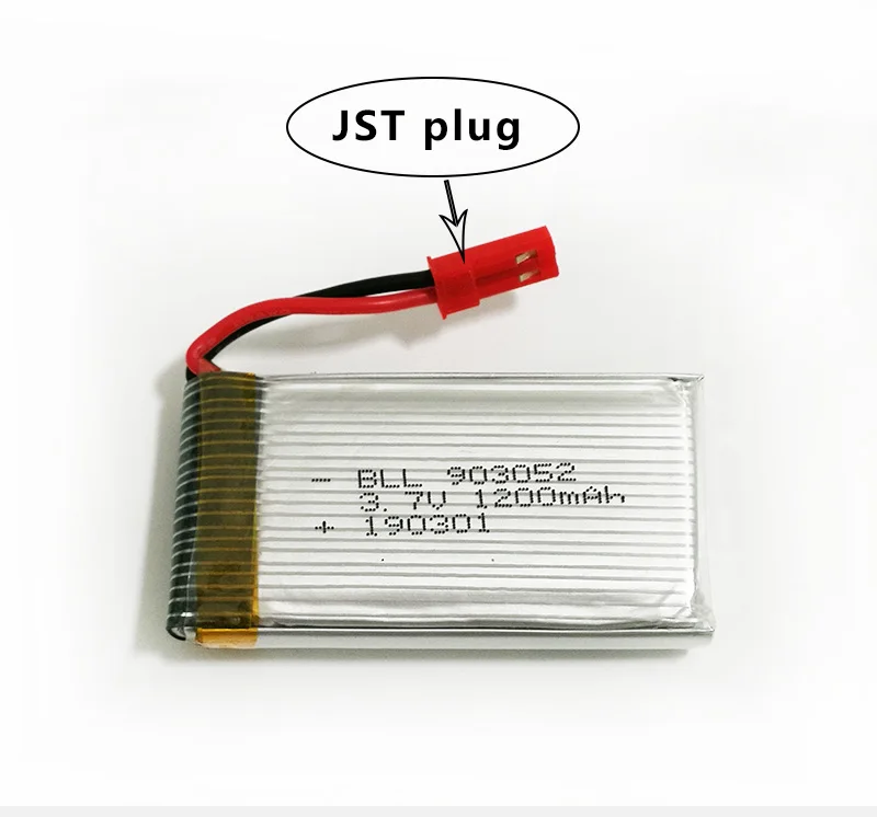 1S 3,7 V JST/XH2.54/PH2.0/SH1.25/XH4.0 штепсельная батарея для радиоуправляемого дрона