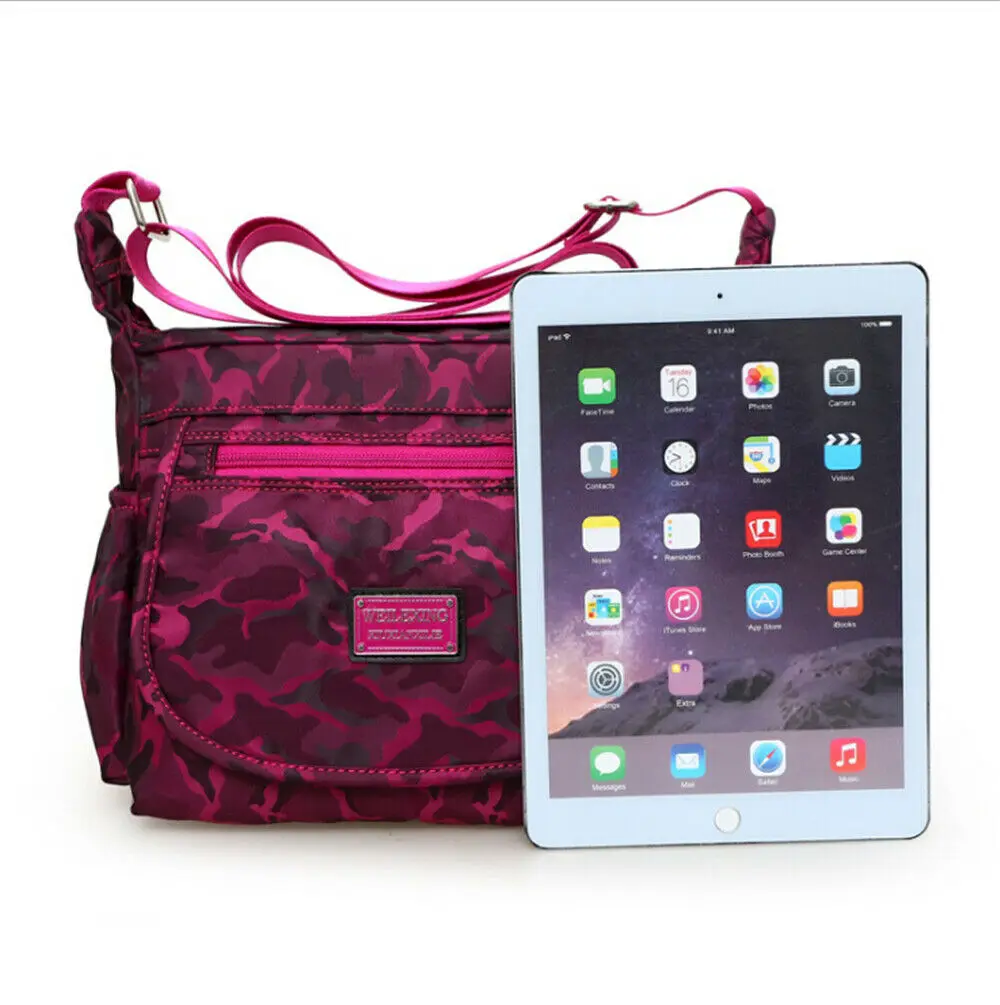 

Women's Waterproof Large Capacity Travel Shoulder Bag Outdoor Shopping Handbag Canta Messenger Bag