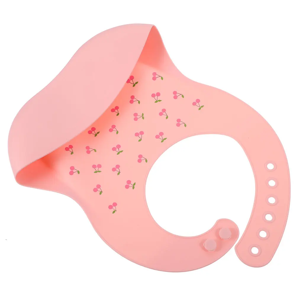 

Baby Bib Silicone With Pocket Waterproof BPA Free Adjustable Toddler Bib