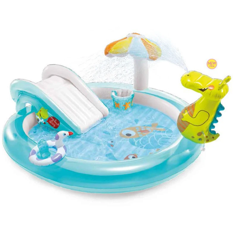 

Высококачественные наружные горячие ванны из ПВХ с крокодиловой горкой, бассейн для аквапарка, надувной бассейн, детский развлекательный б...