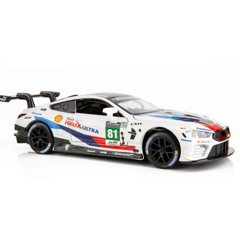1: 32 модель автомобиля BM M8GTE спортивный автомобиль Le Mans трек детские игрушки