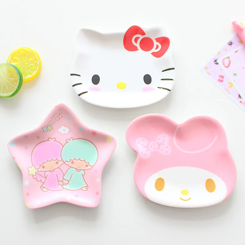 Mini Dish Frog Star Shape Cat Plate Tableware Miniatures Cup Or Snacks Fruit Sushi Cute Cartoon | Дом и сад