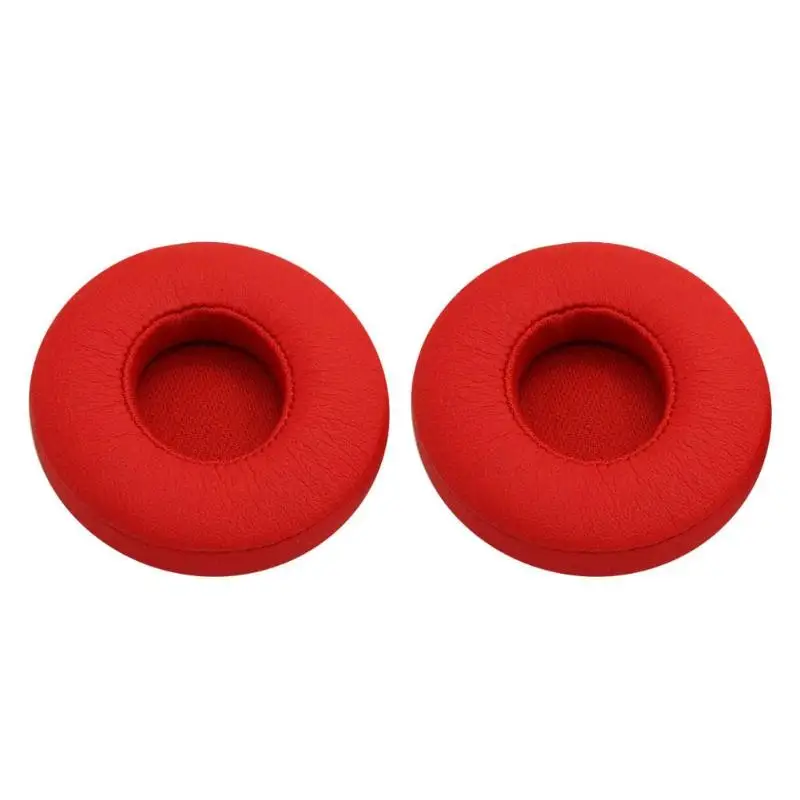 2 шт наушники пенные подушки вкладыши пены памяти губка искусственный белок кожа