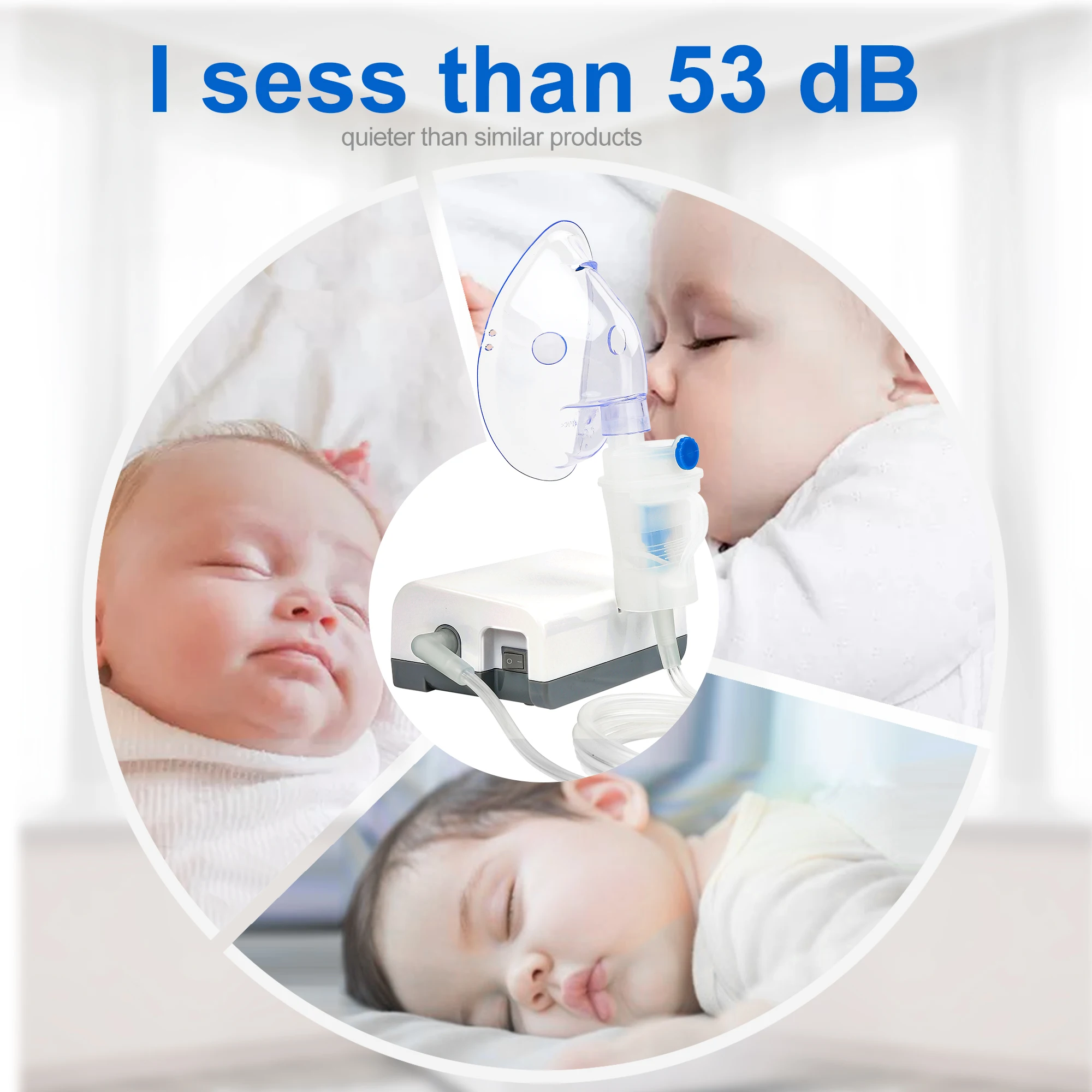 Домашний ультразвуковой небулайзер компактные и портативные ингаляторы для