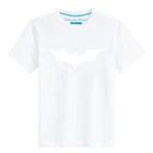 Летние топы с коротким рукавом для мальчиков и девочек, детская светящаяся футболка, забавные детские футболки для малышей, светящаяся в темноте одежда, От 3 до 15 лет г.