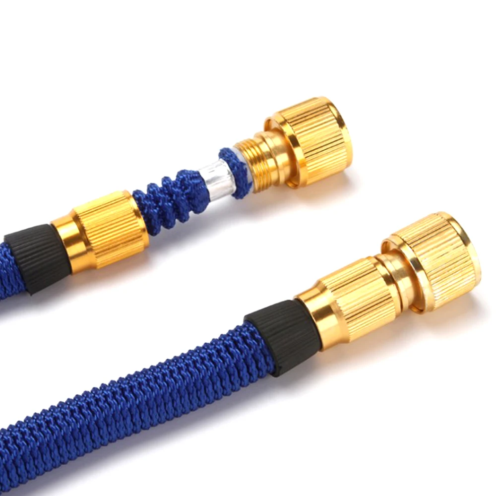 Гибкий шланг для полива металлический высокого давления масштабируемый