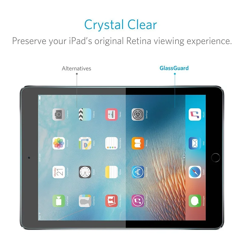 

Tempered Glass Screen Protector For iPad Pro 10.5,9H Explosion Proof Protective Film For iPad Pro 10.5 LCD Screen Tempered Glass