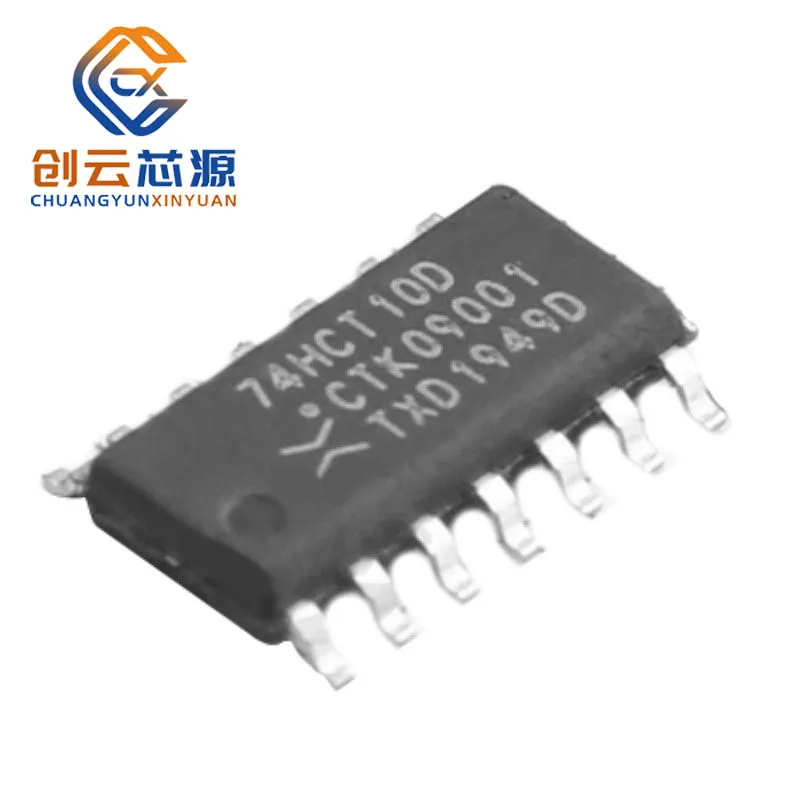 

10Pcs/Lot New Original 74HCT10D SO-14 74HC 74HCT 74HC10 Arduino Nano Integrated Circuits