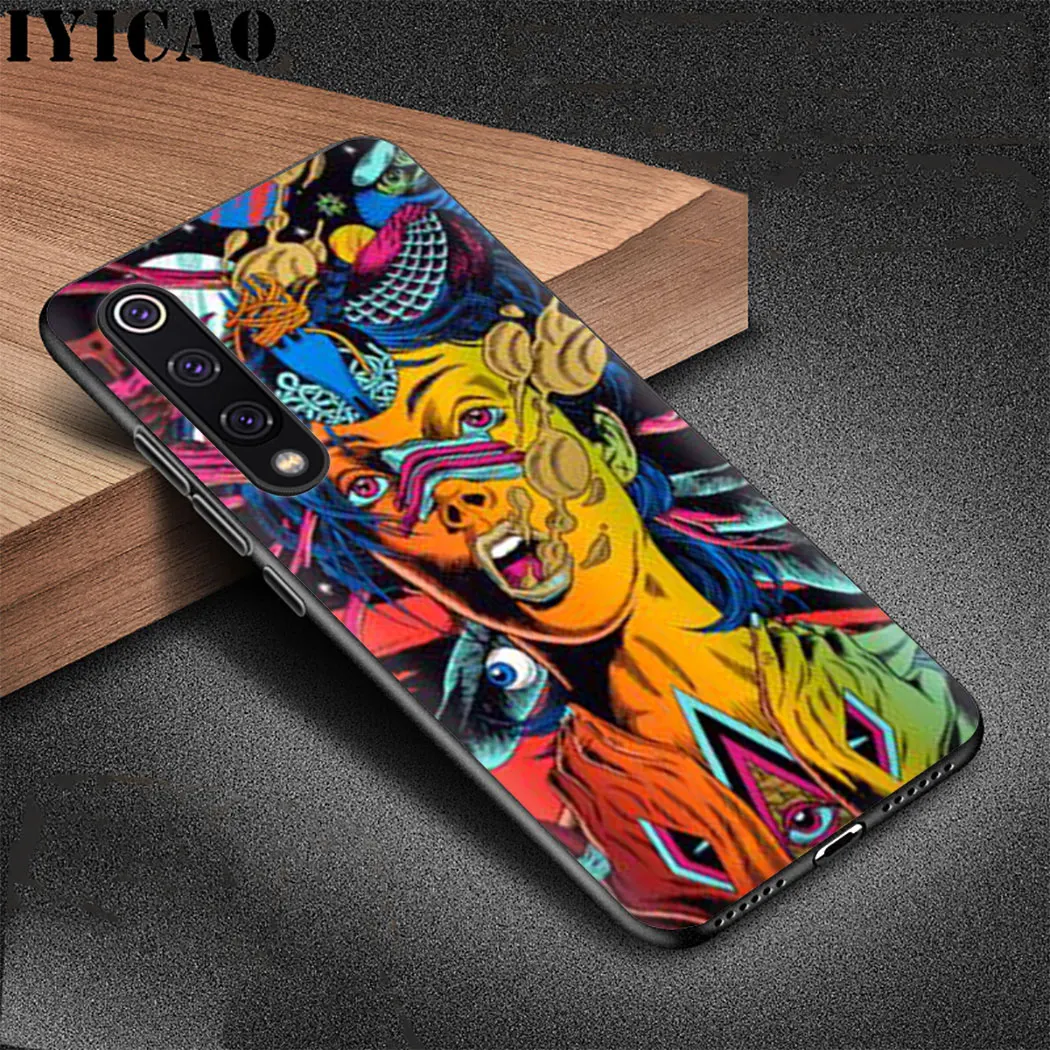 Психоделические любовь с днем рождения Мягкий силиконовый чехол для Xiaomi Redmi 5 6 7 4A