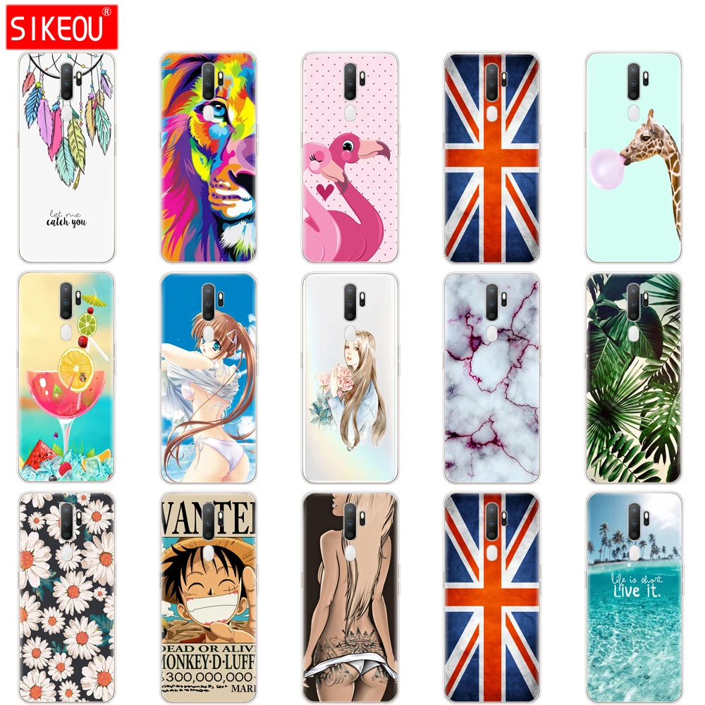 Чехол для Oppo A9 A5 2020 мягкий ТПУ чехол телефона задняя крышка OPPOA9 OPPOA5 A 9 Coque 5