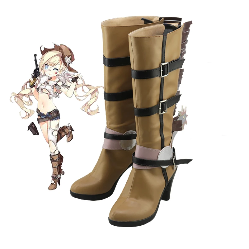 

Унисекс аниме косплей девочки Передняя линия Хэллоуин Косплей костюмы сапоги на заказ