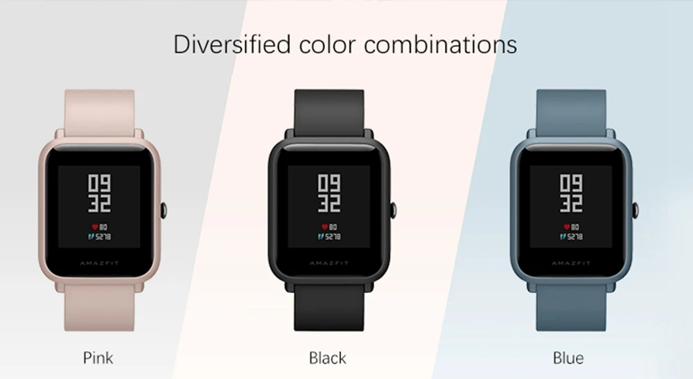 Глобальная версия Huami Amazfit Bip Lite Смарт часы легкие Смарт часы с 45 дней в режиме ожидания 3 АТМ водонепроницаемый