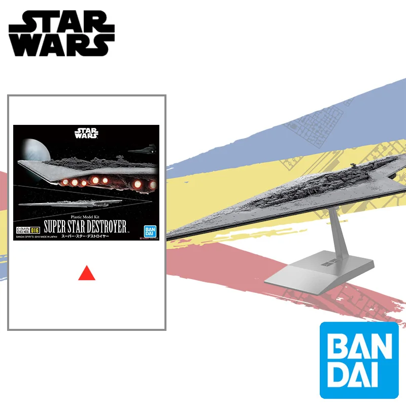 

BANDAI Star Wars 016 Super Star Destroyer Mechanical Collection Hand-made Model Decoration Statue The Best Gift for Children