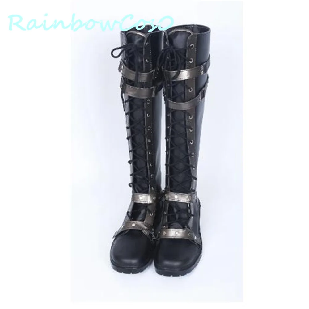 Final Fantasy XV Nyx Ulric Сапоги Обувь для косплея Игра Аниме Карнавал Вечеринка Хэллоуин