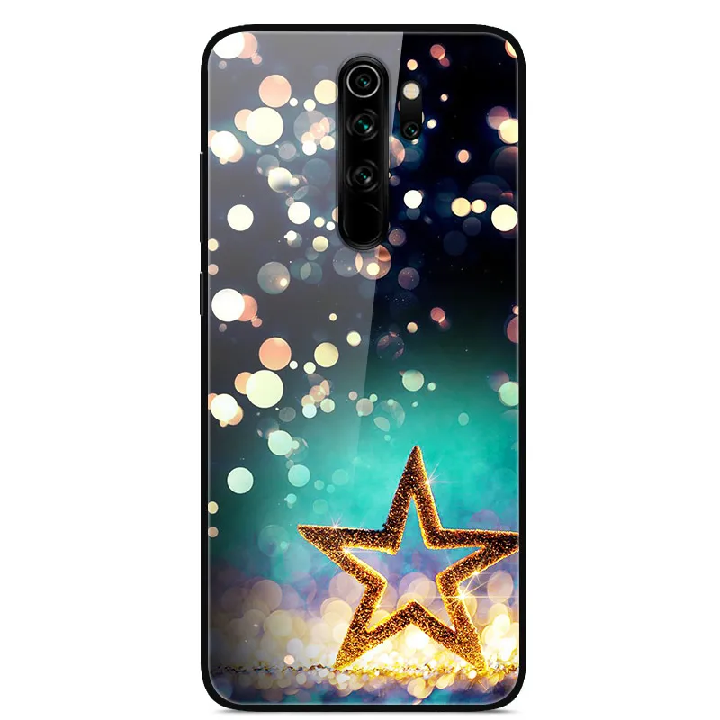 Чехол для Redmi Note 8T стеклянная жесткая задняя крышка Xiaomi 8 Pro 8pro телефонные чехлы