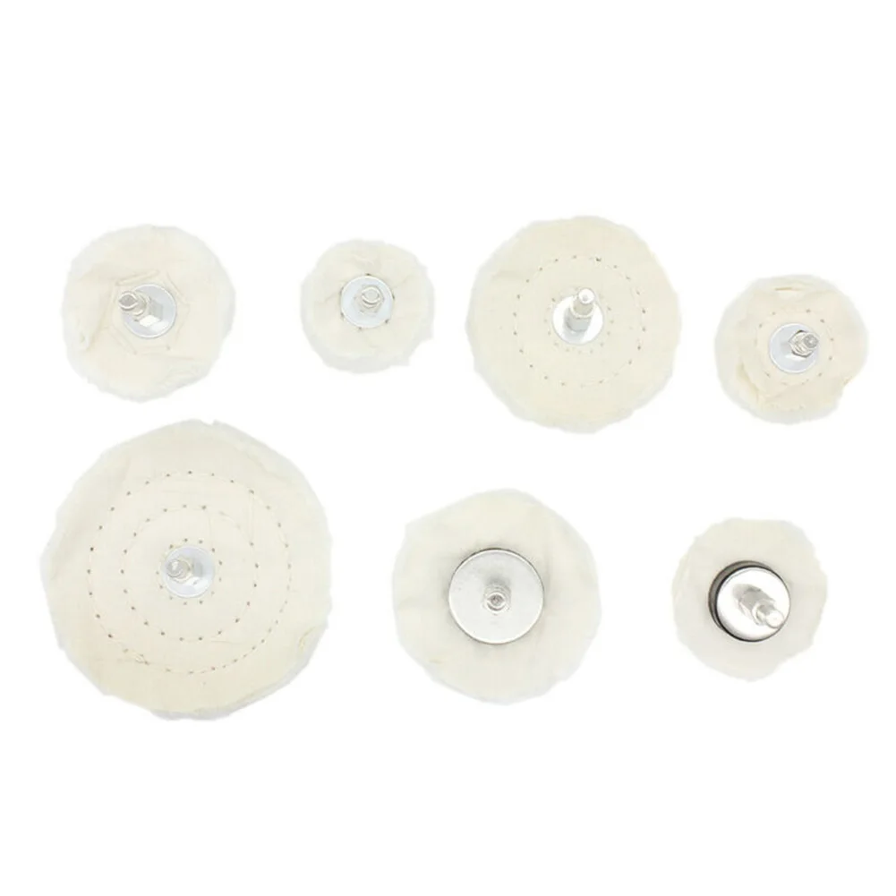 

7 pcs Polishing Whee set Cotton Polishing Wheel kit For electric drills