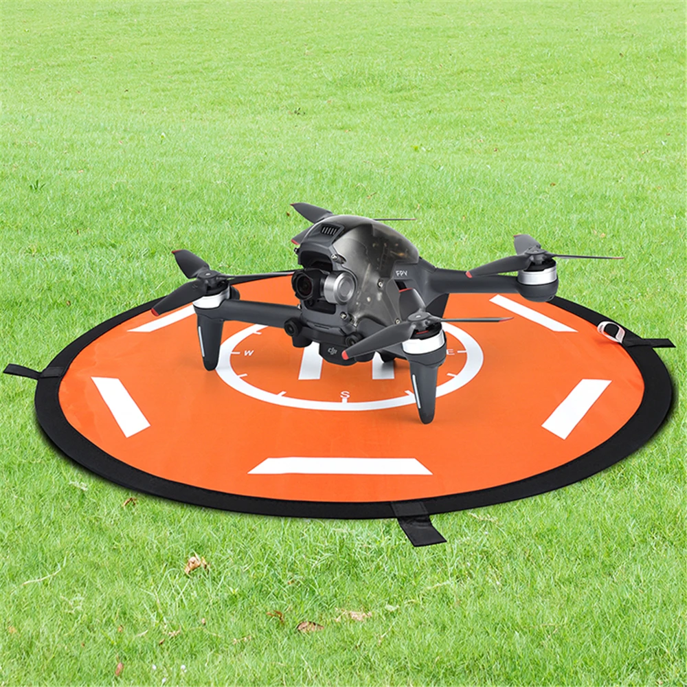 

Foldable 56CM Drone Landing Pad Portable Aircraft Parking Apron Mat for DJI FPV Combo RC Drone