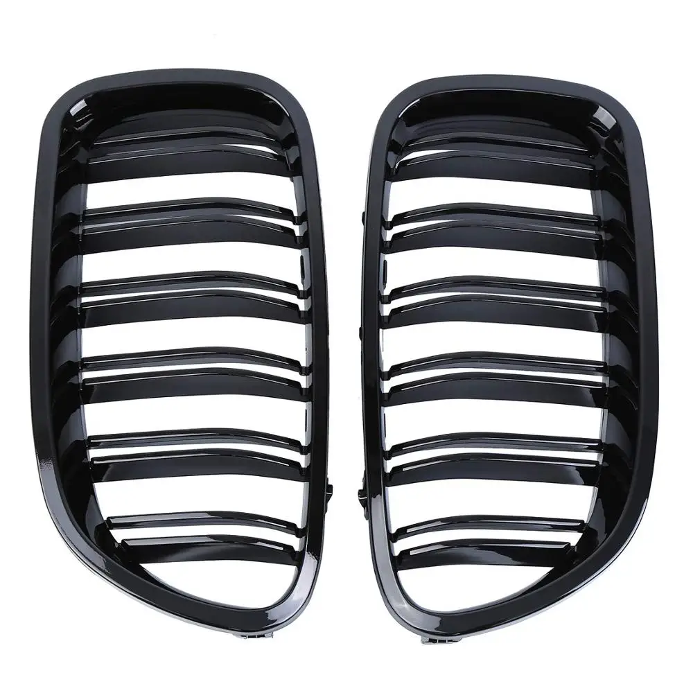 Samger пара 5 серии F10 почек решетка черный глянец передняя радиатора для BMW серия F11