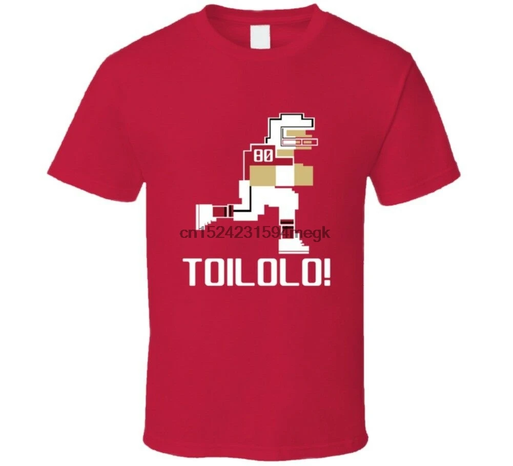 

Levine Toilolo # 80 Tecmo Bowl Atlanta Football Athlete Fan T Shirt