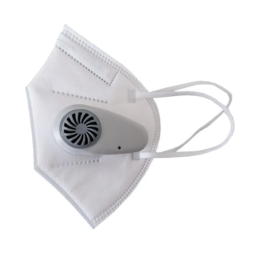 Белая электрическая маска против загрязнения респиратор PM2.5 фильтр Спортивная
