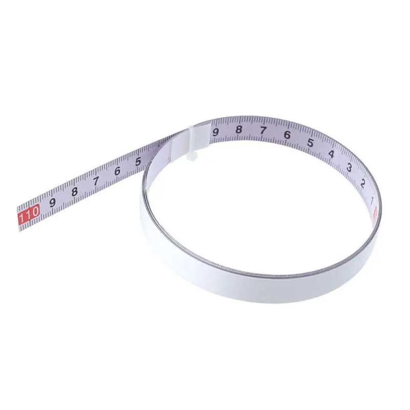 Митер T-track Tape Measure самоклеящаяся линейка из нержавеющей стали для Трак пилы