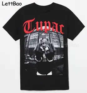 Футболка мужская летняя в стиле хип-хоп, с принтом