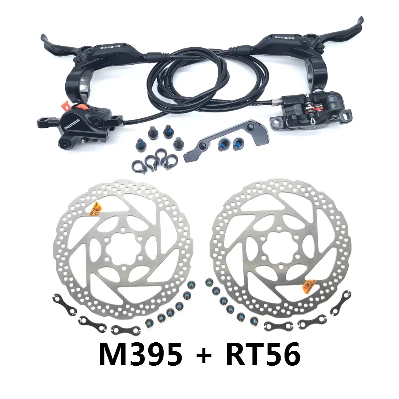 ALTUS BR-BL-M395 тормоз велосипед mtb Гидравлический дисковый тормоз набор зажим горный велосипед тормоза HS1 RT20 RT26 роторы - Цвет: M395 With RT56