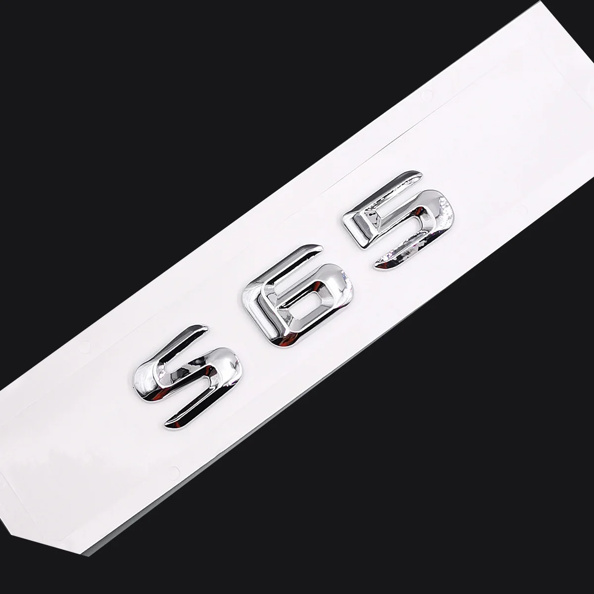 Оригинальный размер 1:1 Автомобильная эмблема заднего хвоста цифры-буквы