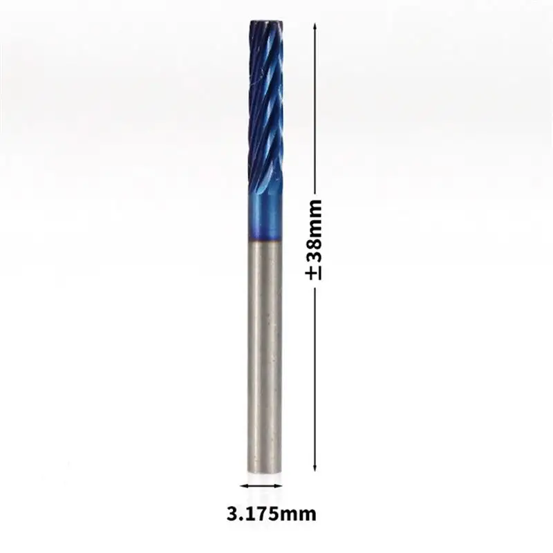 

20Pcs Shank Tungsten Carbide Milling Cutter Rotary Tool Burr Bit CNC Engraving Double Diamond Cutting Files Electric Grinding
