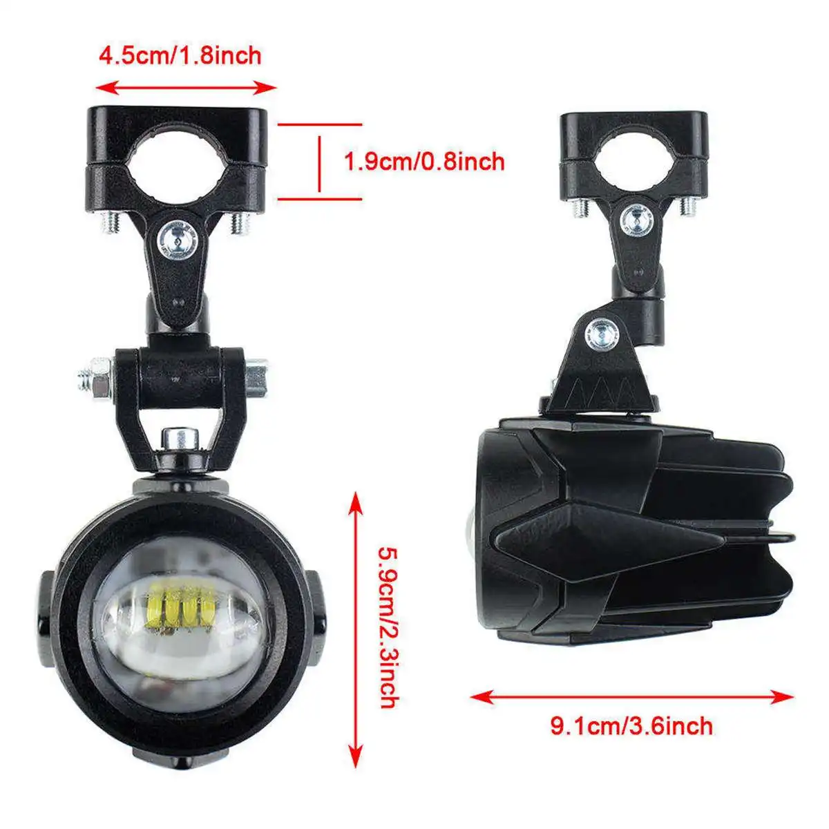 

Motorcycle Fog Lights For R1200GS ADV F800GS F700GS F650GS K1600 LED Auxiliary Fog Light Assemblie Driving Lamp 40W